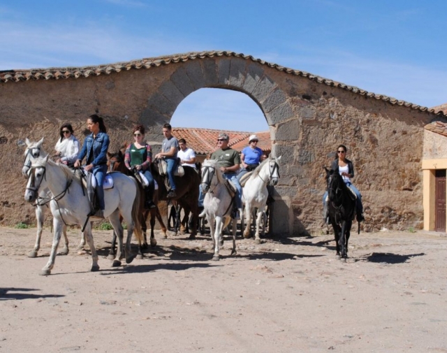 Ruta a caballo desde las instalaciones